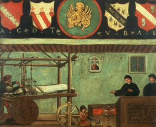 Sign of the Venetian Weavers Guild