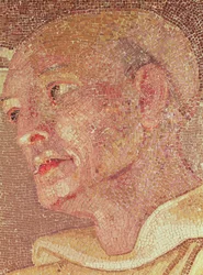 St. Bernard of Clairvaux from the Crypt of St. Peter (detail)
