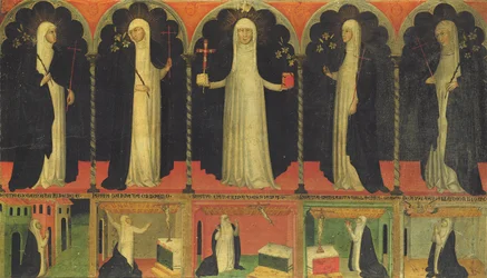 St. Catherine and four Dominican Saints