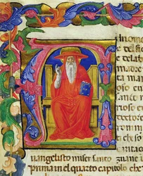 St. Jerome, from a Mariegola of the Lay Guild of St. Jerome