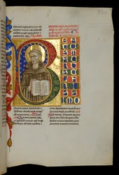 St Maurus with Open Book