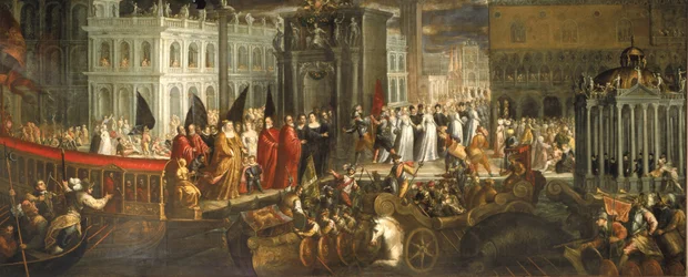 The Arrival of Morosina Morosini Grimani at the Palazzo Ducale, Venice