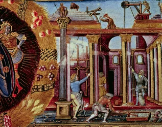 The Art of Building, from a Manuscript on Architecture, Venetian