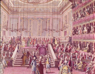 The Ball at the Teatro San Benoit in Venice on the 22nd January 1782