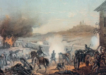 The Battle of Castelfidardo (Battle of the Expedition of the Thousand) 18 September 1860 - Risorgimento (Italian unification)