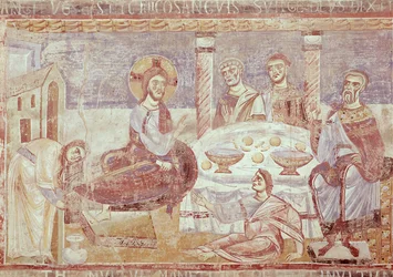 The Meal at the House of Simon the Pharisee, School of Monte Cassino