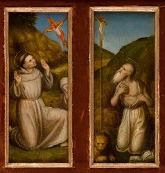 The Stigmatisation of Saints Francis and Jerome (c.1480)