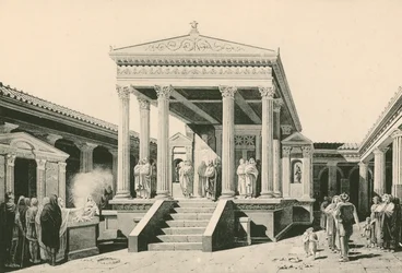 The Temple of Isis as it was