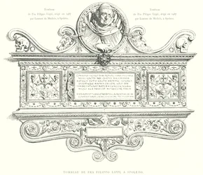 Tomb of Fra Filippo Lippi, in Spoleto