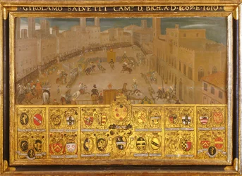 Tournament in the Piazza del Campo, Siena