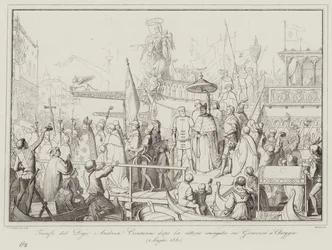 Triumph of Doge Andrea Contarini after the victory over the Genoese at Chioggia