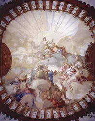 Triumph of the Empress Maria Theresa of Austria (1717-80)