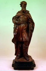Venetian Statue of a Bearded Male Saint