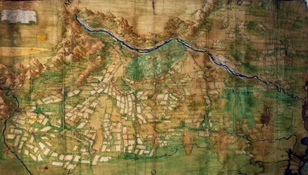 Veneto territory between Brenta and Piave (map)