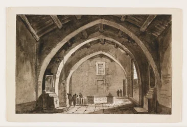 View of a Church Interior, Early 19th Century