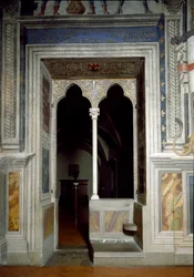 View of a Window of the Hall of Lilies