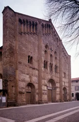 View of the Facade of the Church of St Michele Maggiore