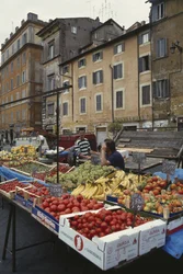 View of the market