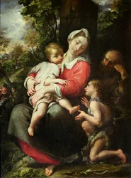 Virgin and Child, School of Parma