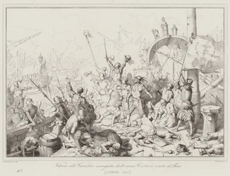 Victory at Curzolari achieved by Christian arms against the Turks