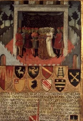 Wedding Feast, Sienese, c.1400