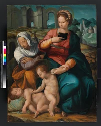 Virgin and Child with St. Elizabeth and the Infant Baptist, Florentine