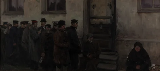 Before a Tavern