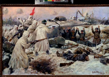 The Surrender of the Finnish Soldiers in 1940