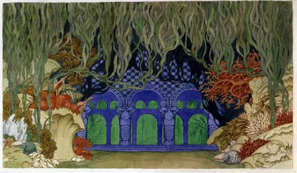 Stage Design for the Opera Sadko by N. Rimsky-Korsakov