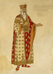 Costume Design for the Opera Ruslan and Ludmila by Mikhail Glinka