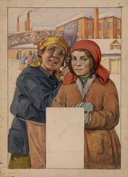 Two Factory Workers