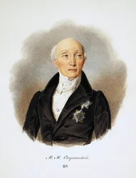 Portrait of the Secretary of State and reformers Count Michail Speransky