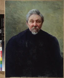 Portrait of the Writer Dmitry Mamine-Sibiryak (1852-1912)