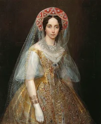 Portrait of Grand Duchess Maria Alexandrovna, Future Empress of Russia