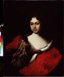 Portrait of Tzarevna Praskovya Ivanovna, Niece of Peter The Great