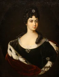 Portrait of Countess Smaragda Maria Cantemir, End of 1710s-Early 1720s