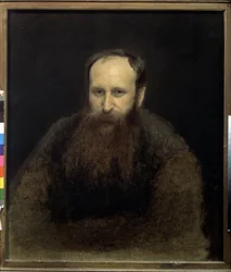Portrait of the artist V. Vereshchagin