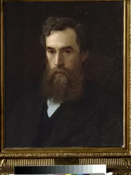 Portrait of the Collector, Patron and Founder of the Gallery, P. Tretyakov