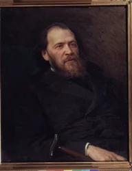 Portrait of the Poet Y. Polonsky (1819-1898)