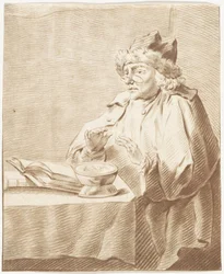 Portrait of Jurraan Buttner by a Brazier