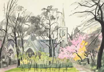 St. Michaels Church, Chester Square, London, 1982