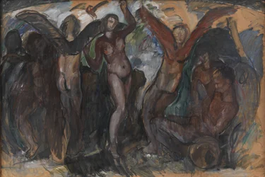 Figure Composition with Bacchants