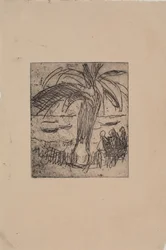 Palm by the Sea