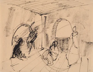 Draft for the Painting "Hecuba"