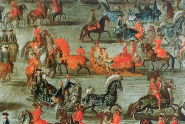 The Imperial Sleigh Ride: Detail of the Sleighs