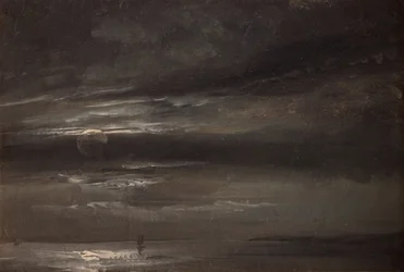 Moonlight over the Sea
