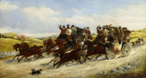 A Liverpool to Manchester Race with a Hunt Beyond