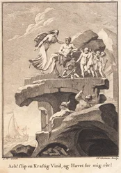 Envy at Aeolus, Sitting on Top of a Cliff