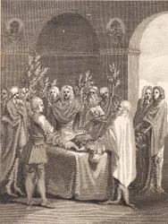 Judgment Pronounced Over a Deceased Prince