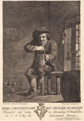 A Sitting Farmer
